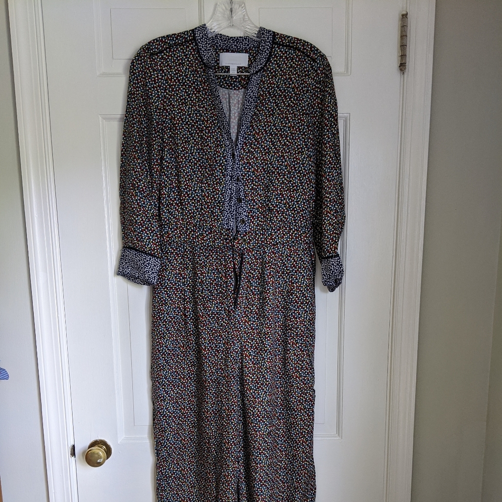 Anthropologie multicolored jumpsuit